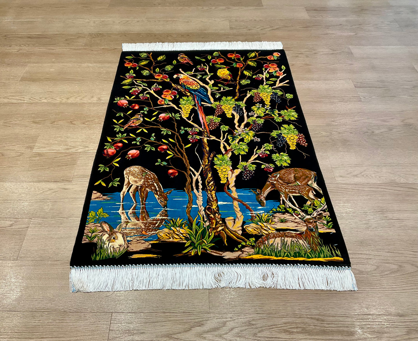 ペルシャンシルク 120cm x 80cm PS10493
