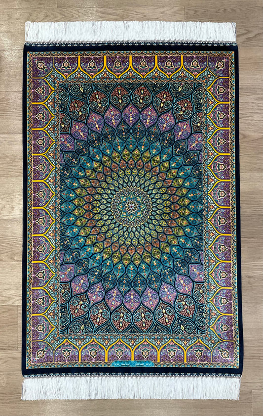 ペルシャンシルク 120cm x 80cm PS11002