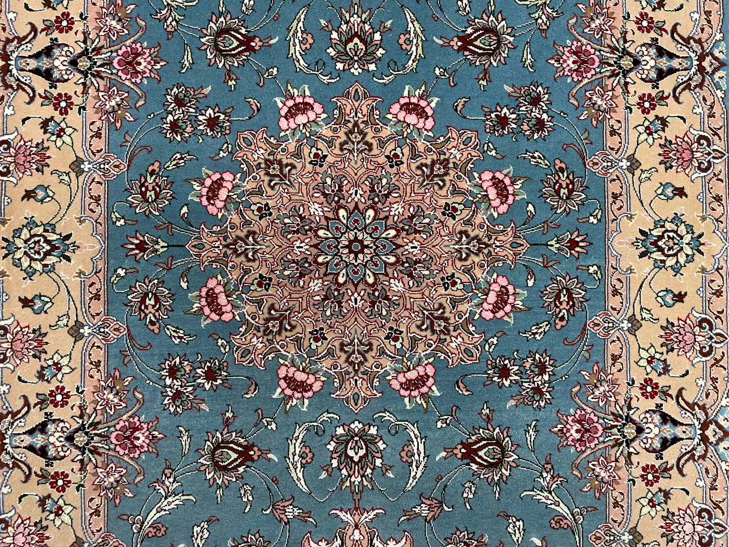 【オンライン限定】イスファハン ダーバリ工房 125cm x 85cm PS9391