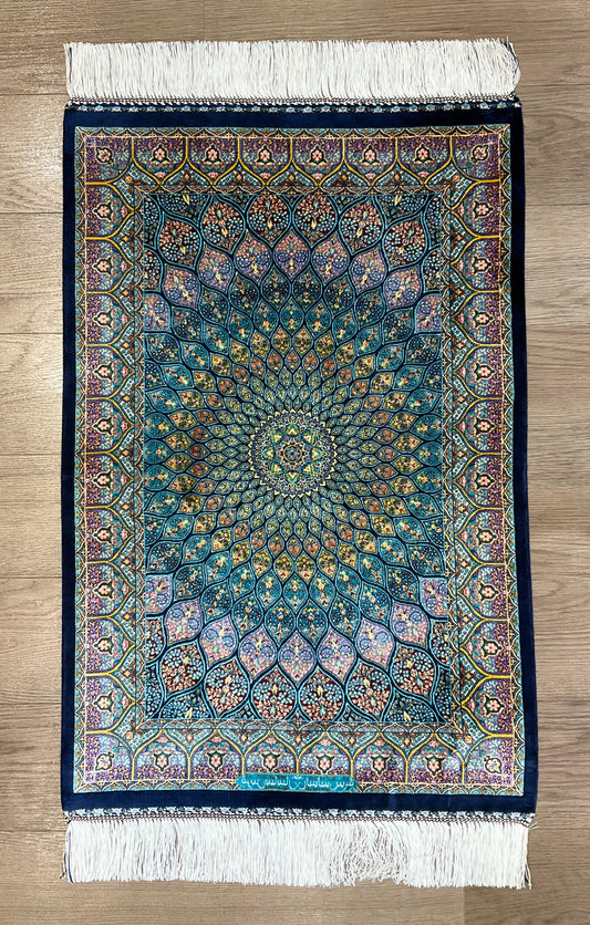 ペルシャンシルク 90cm x 60cm PS10925