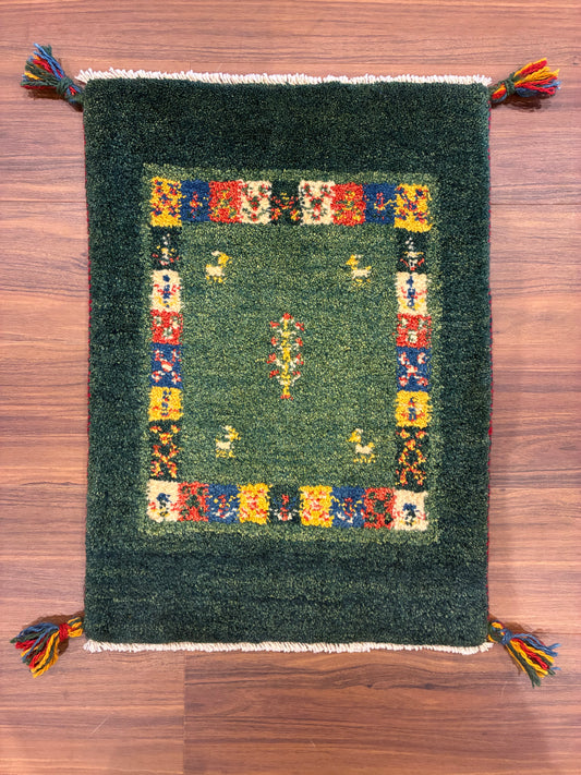 【千葉店】ギャッベ 58cm x 42cm NN20095