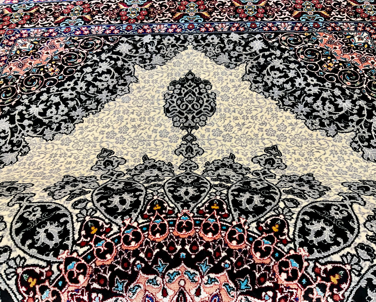 ペルシャンシルク 120cm x 80cm PS10969
