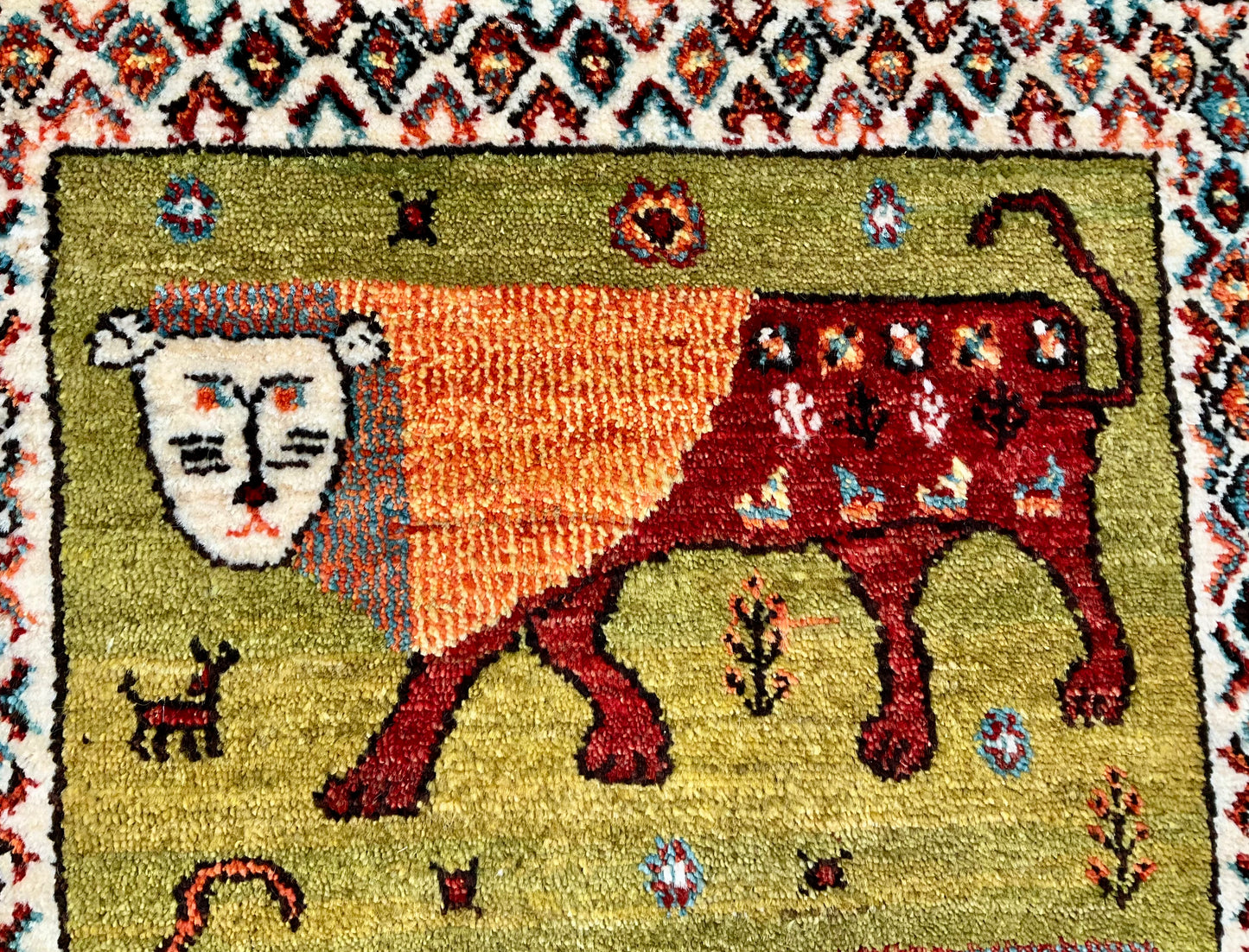 カシュクリギャッベ 93cm x 56cm RJ16086