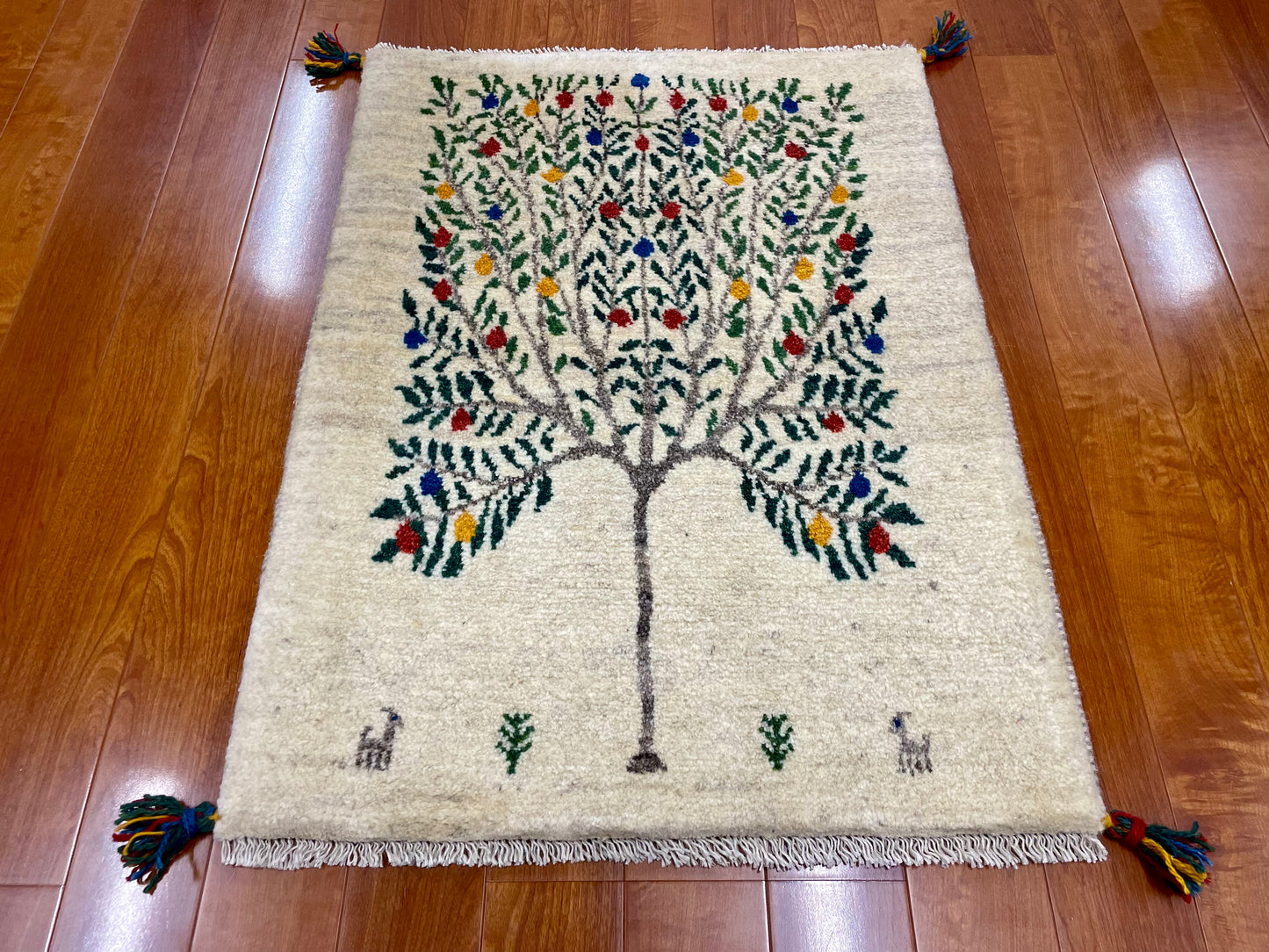 【オンライン限定】ギャッベ 88cm x 66cm RJ13796