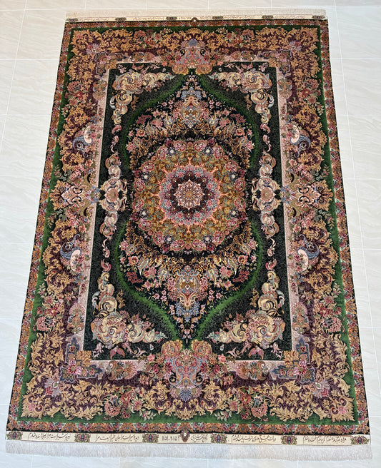 【千葉店】タブリーズ シャムセ・タブリーズィー工房373cm x 252cm NT11009