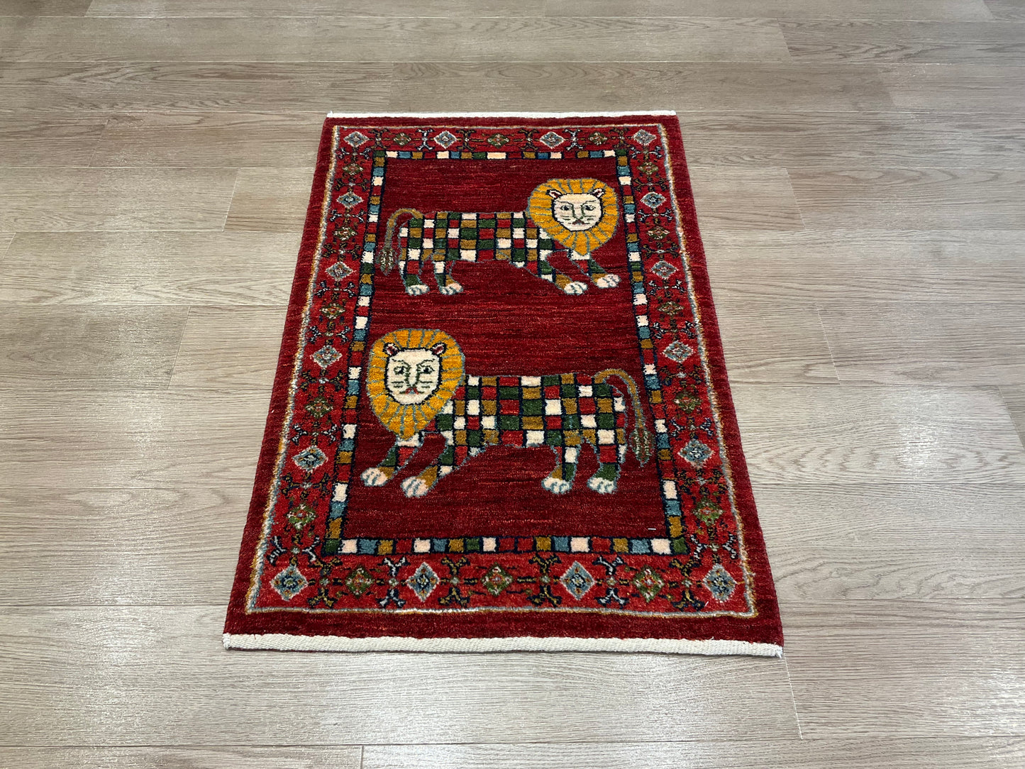 カシュクリギャッベ 93cm x 62cm RJ16092