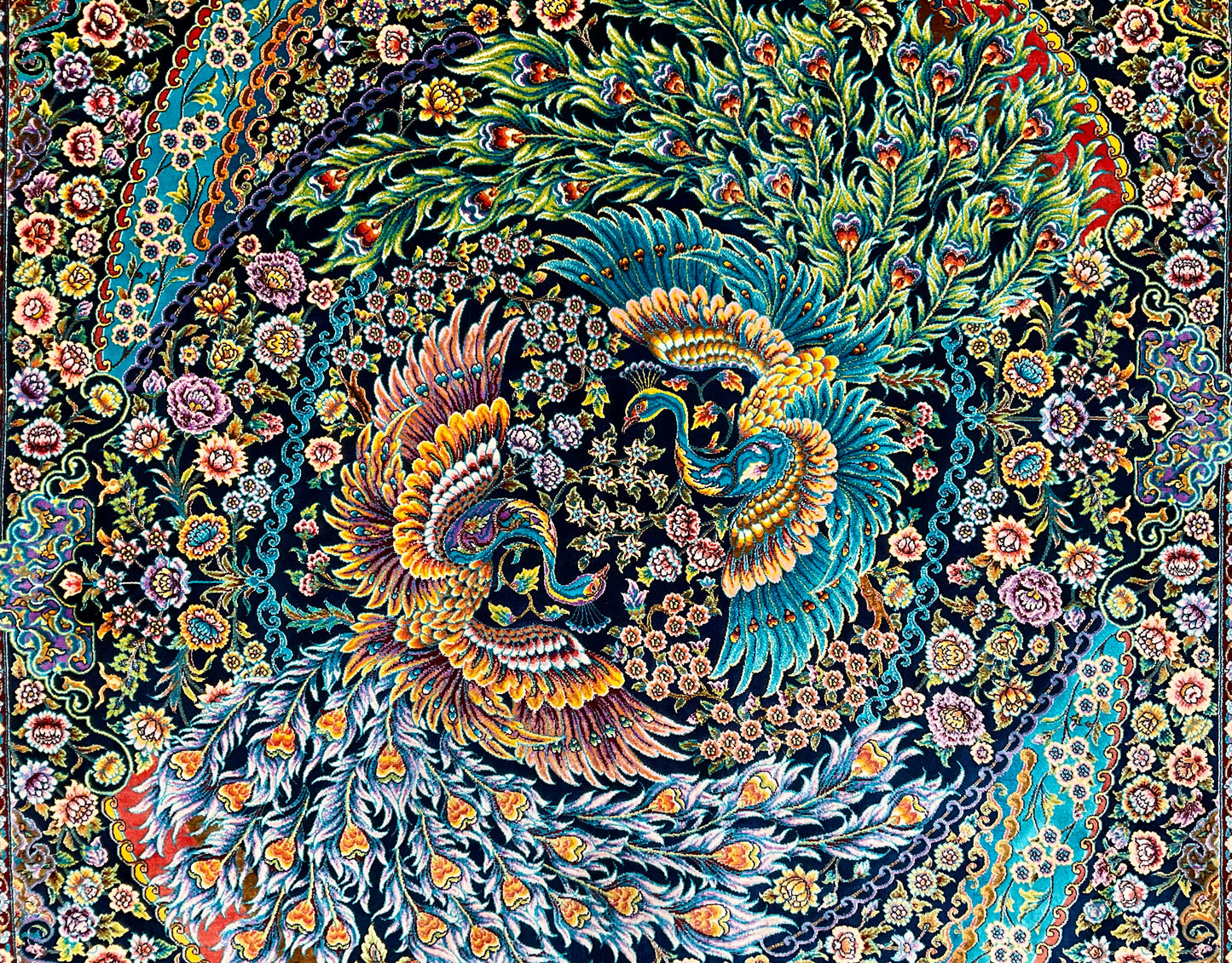 ペルシャンシルク 150cm x 100cm PS11022