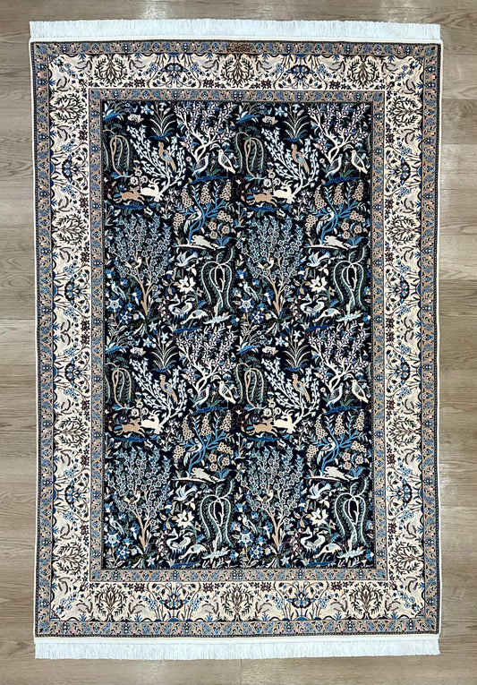 ナインシシラ パハラバンサファ工房 200cm x 137cm PS7579