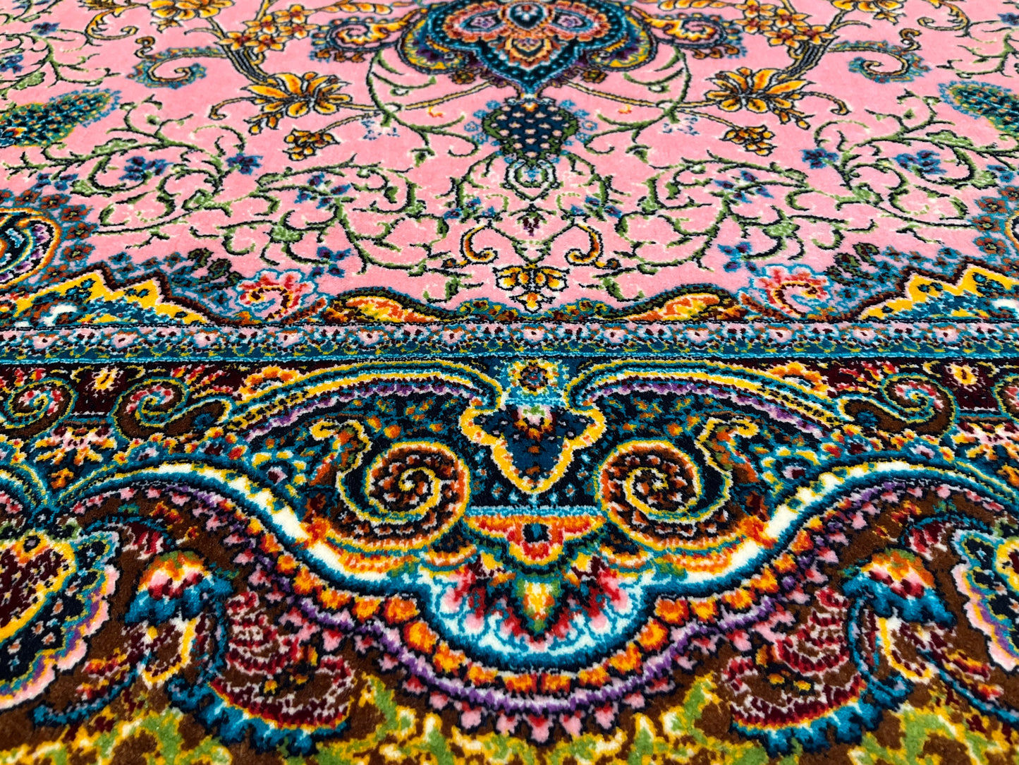 ペルシャンシルク 120cm x 80cm PS10862