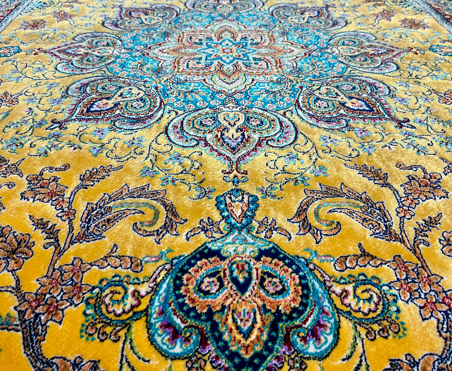 ペルシャンシルク 120cm x 80cm PS10689