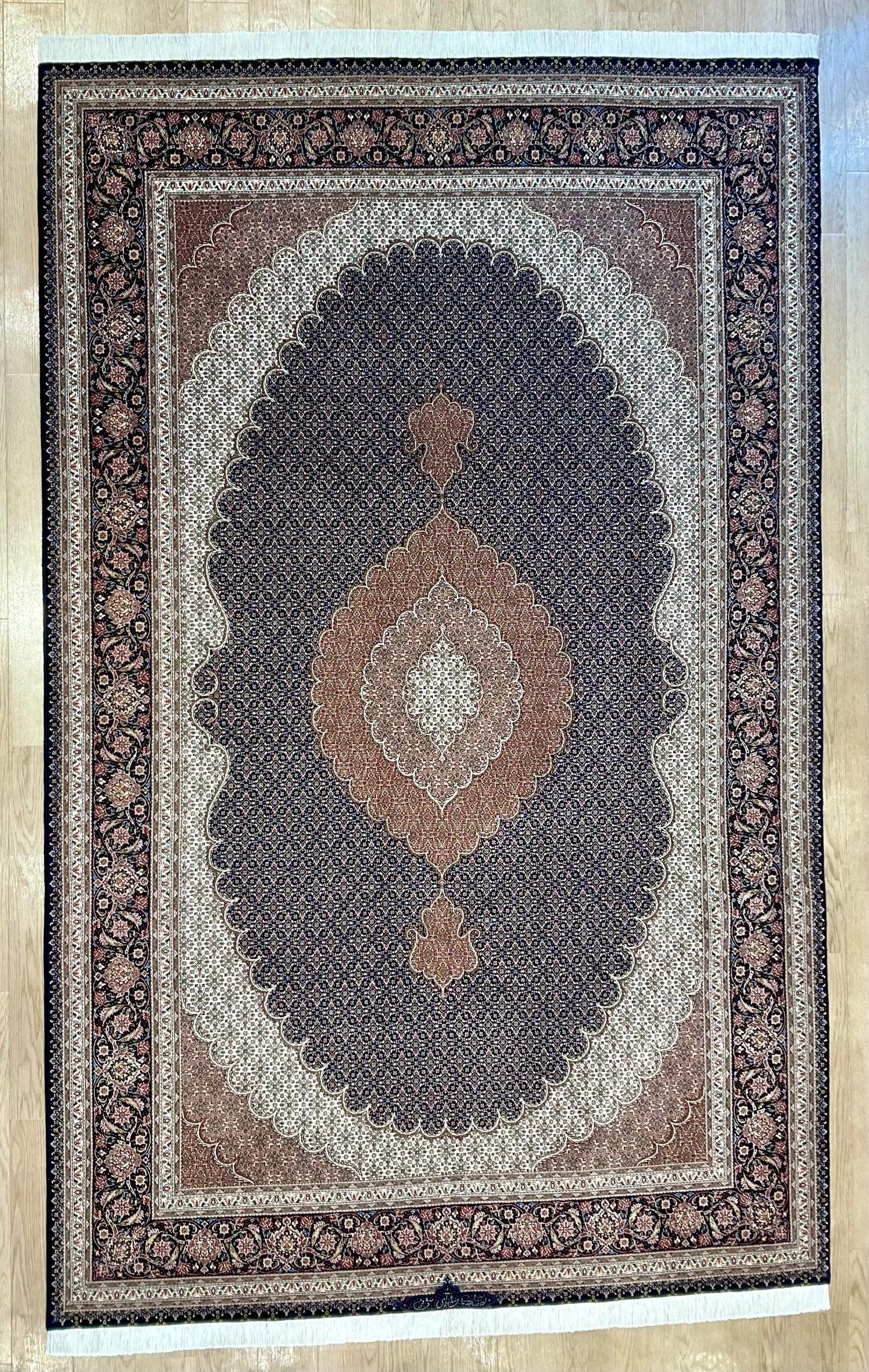 タブリーズ アブドラーヒ工房 300cm x 207cm NT5652