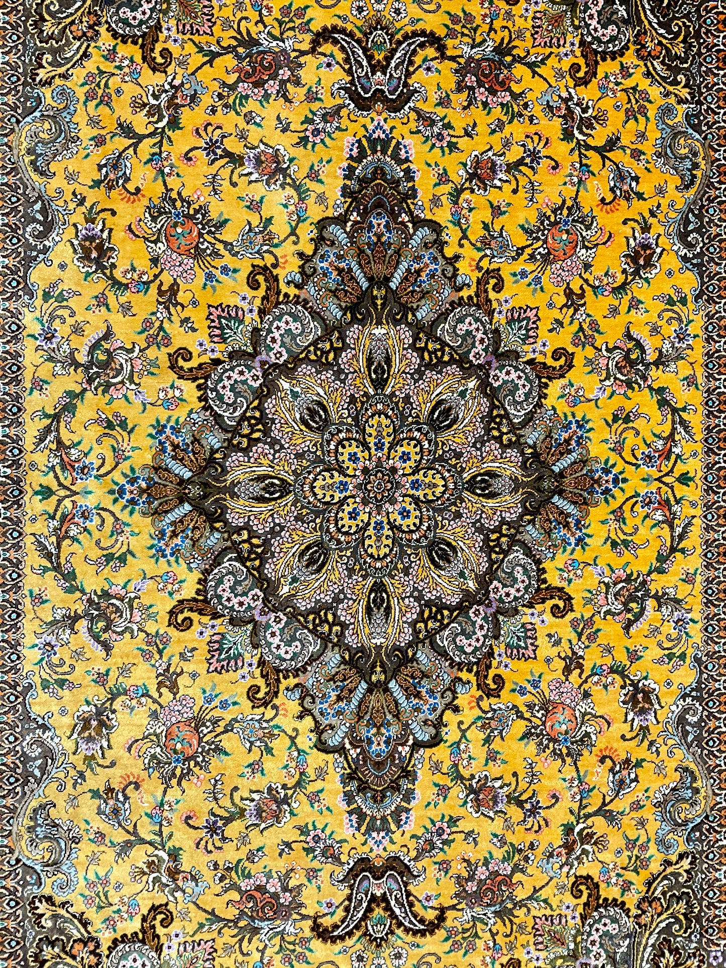 クム アッバースィー工房 205cm x 132cm PS3656