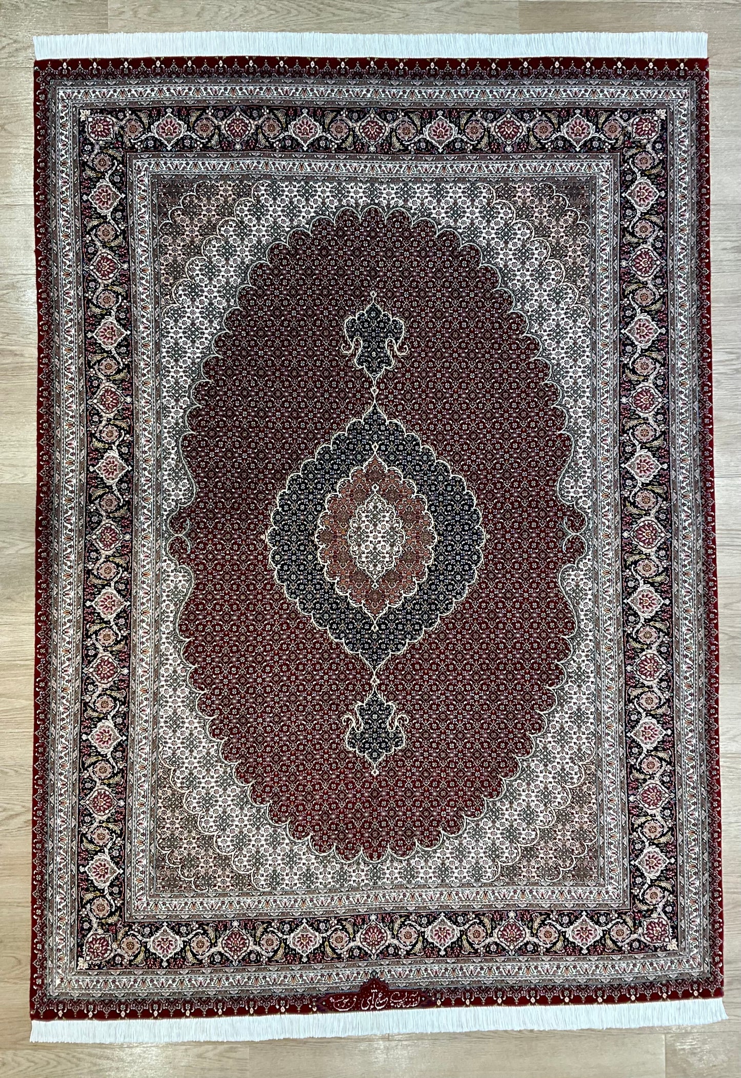 タブリーズ アブドラーヒ工房 212cm x 152cm PS3438