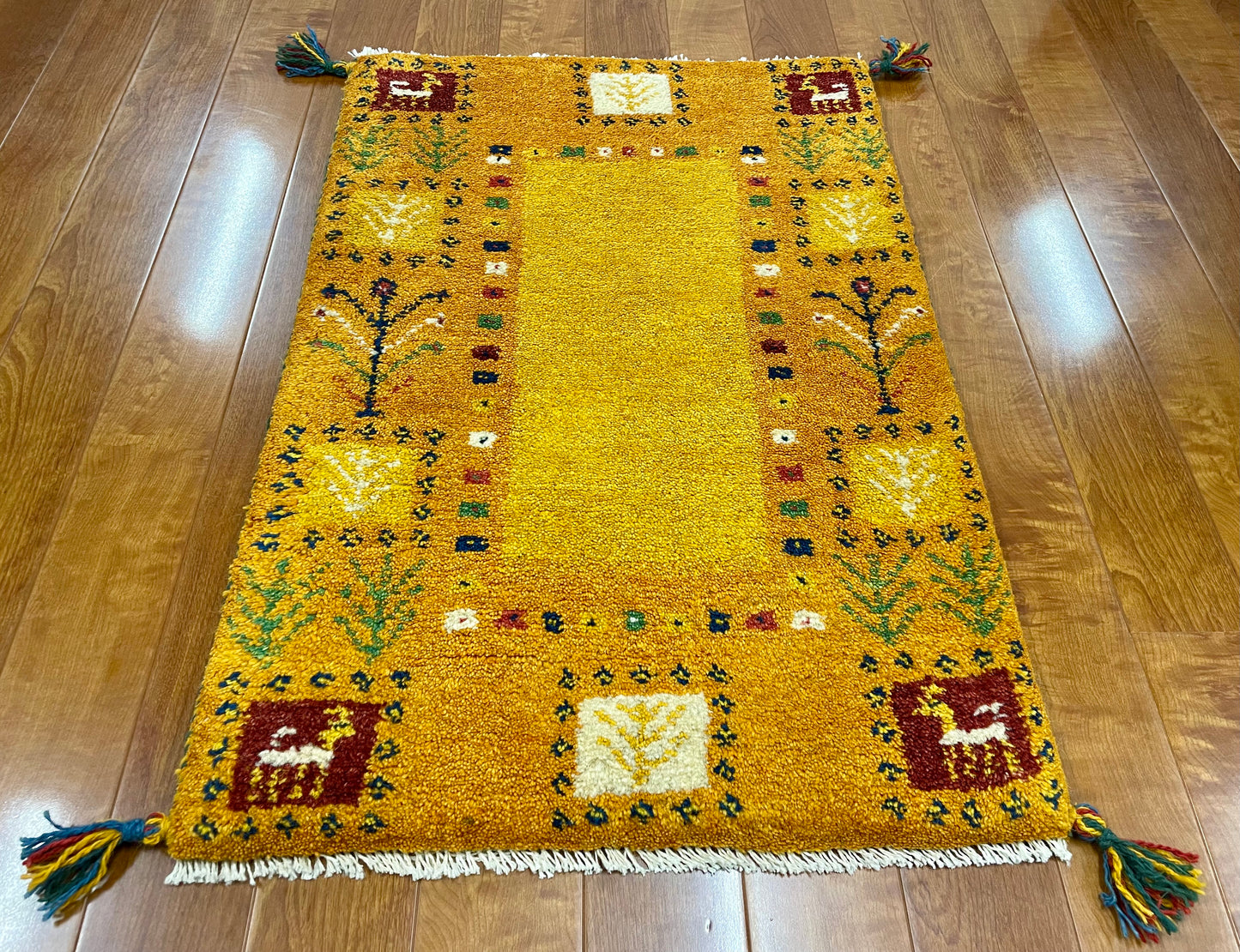 【オンライン限定】ギャッベ 90cm x 60cm RJ10278