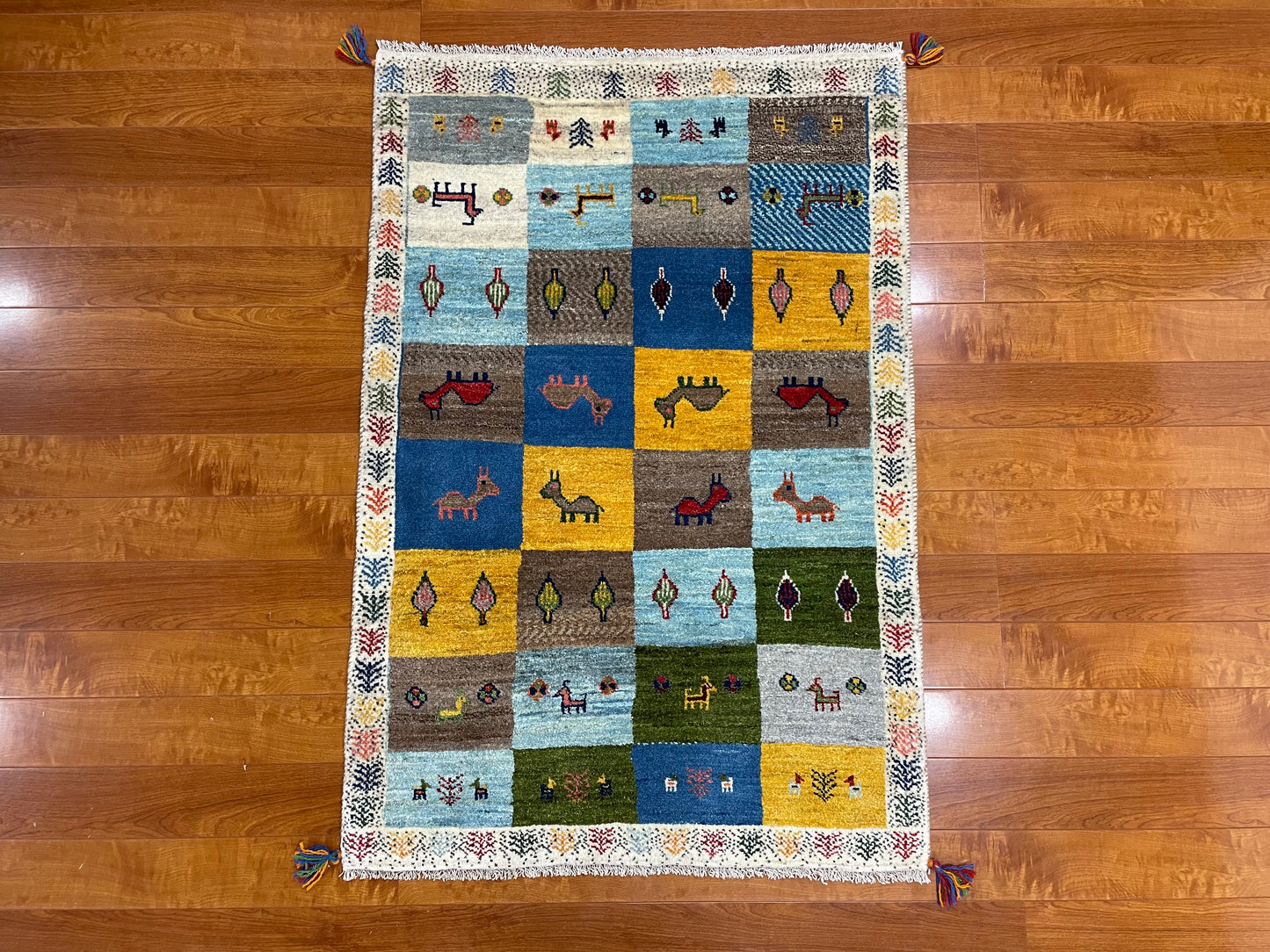 【オンライン限定】ギャッベ アマレバフト 130cm x 87cm RJ8732