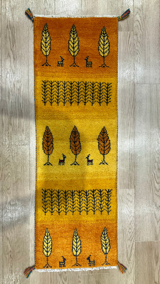 ギャッベ 143cm x 50cm RJ10510