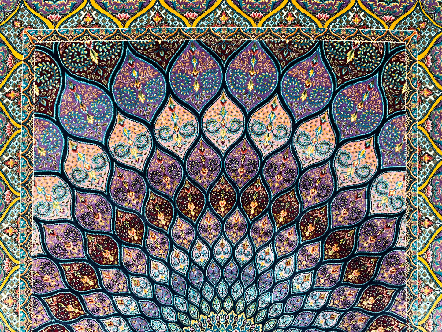 ペルシャンシルク 120cm x 80cm PS10990