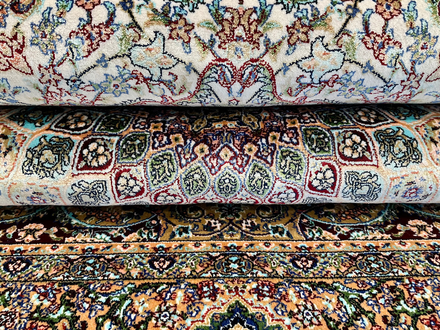 ペルシャンシルク 120cm x 80cm PS9644