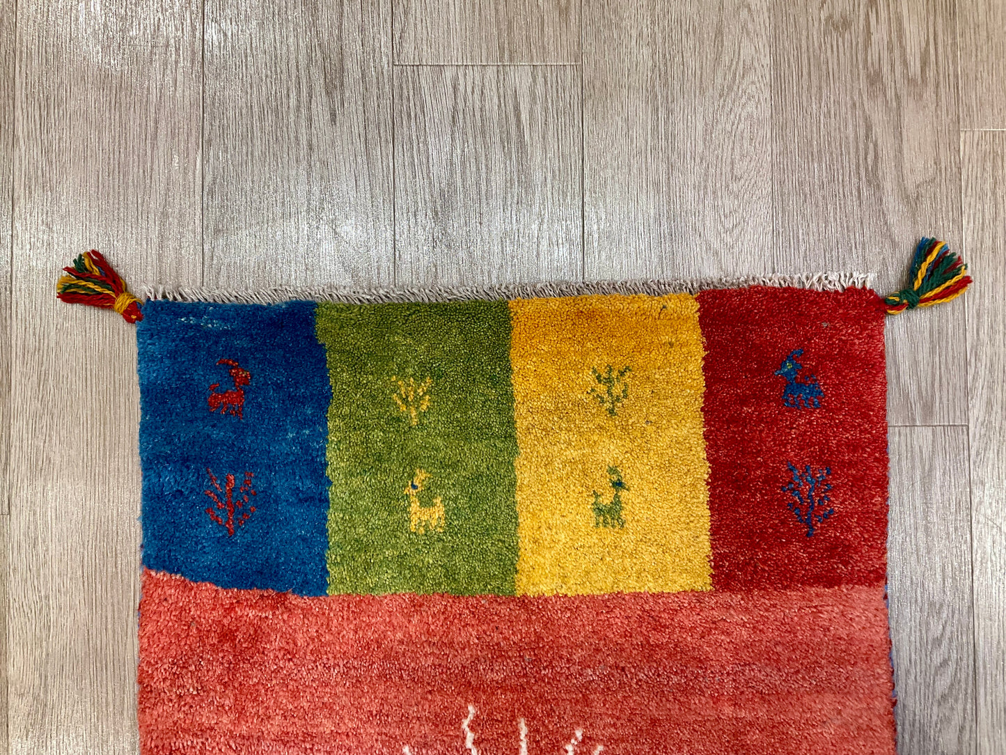 ギャッベ 88cm x 60cm RJ12110