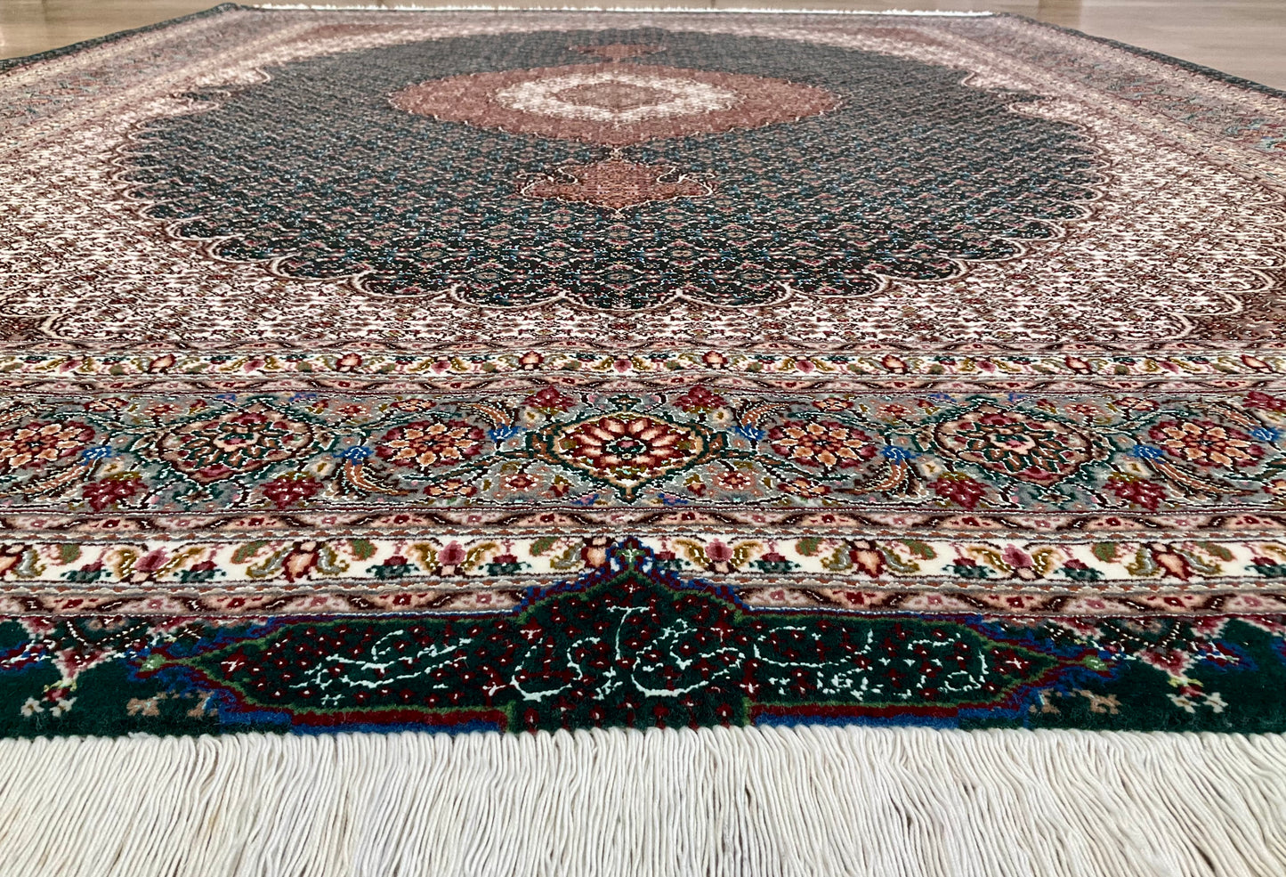 タブリーズ アブドラーヒ工房 200cm x 155cm PS7594