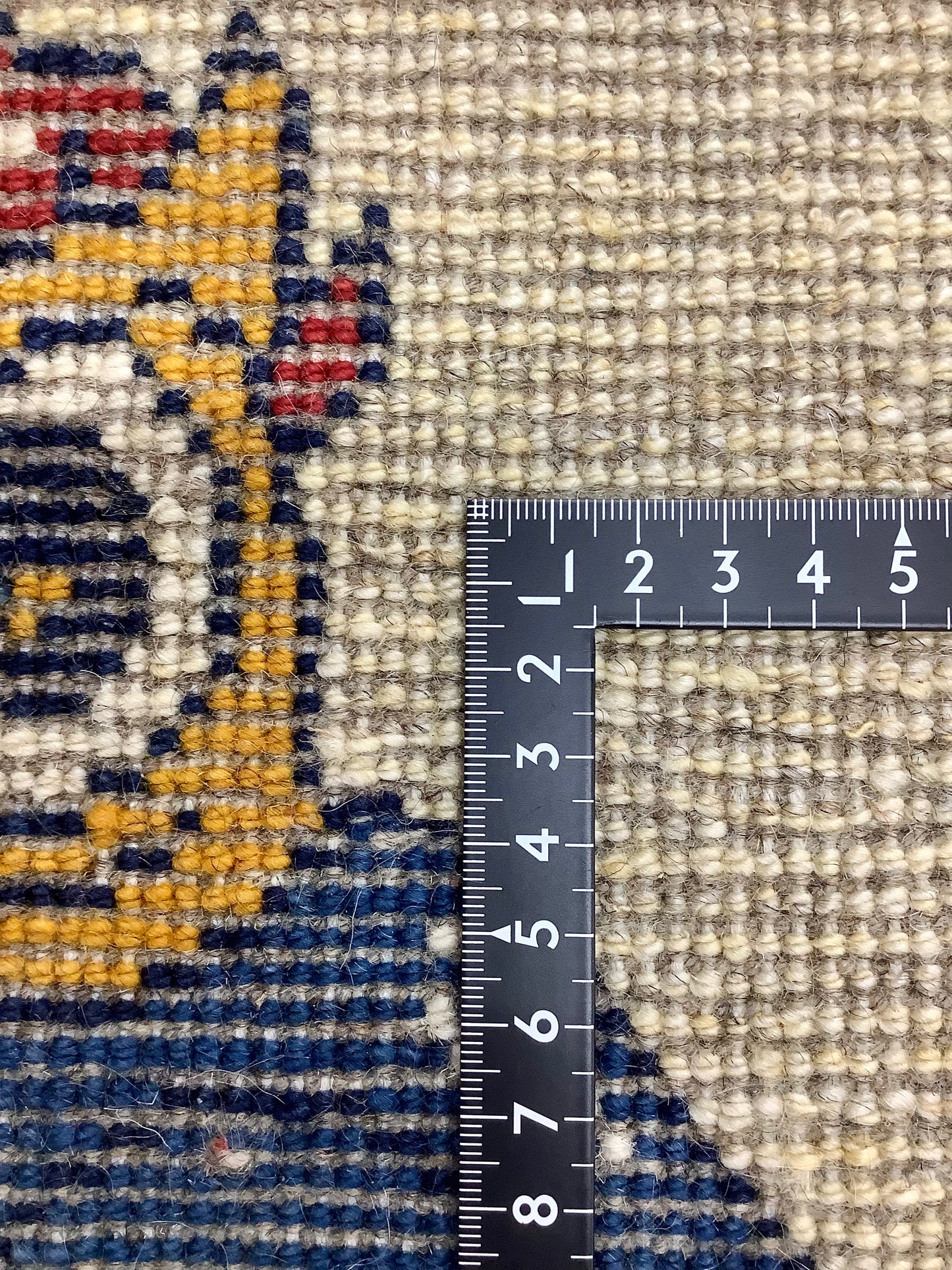 ギャッベ 40cm x 39cm T4864