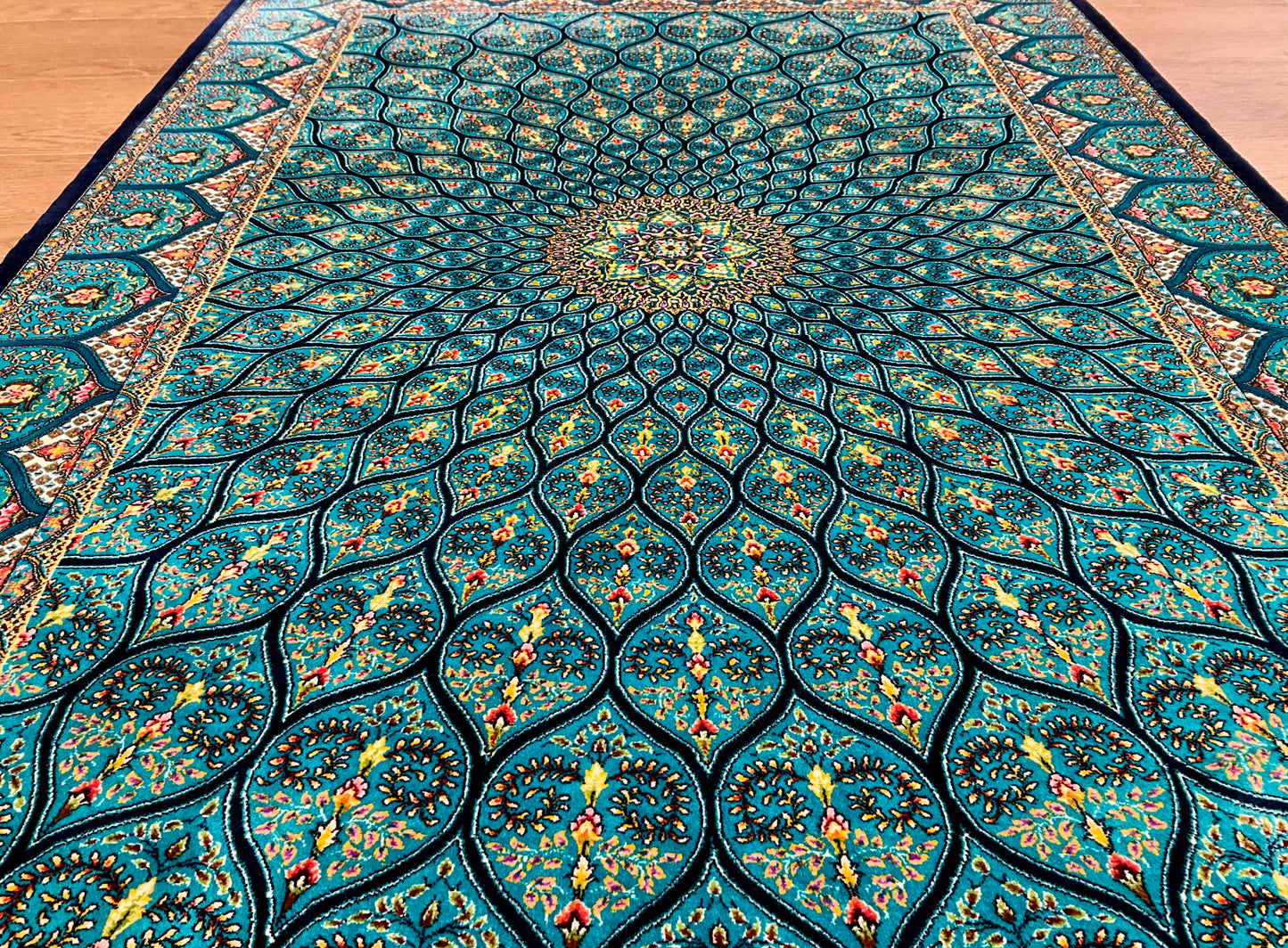 ペルシャンシルク 120cm x 80cm PS10690