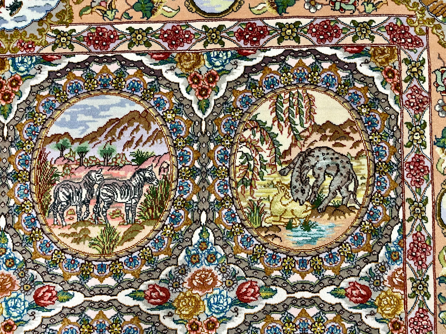 【オンライン限定】タブリーズ(70ラージ) サーレヒ工房 210cm x 150cm JM504