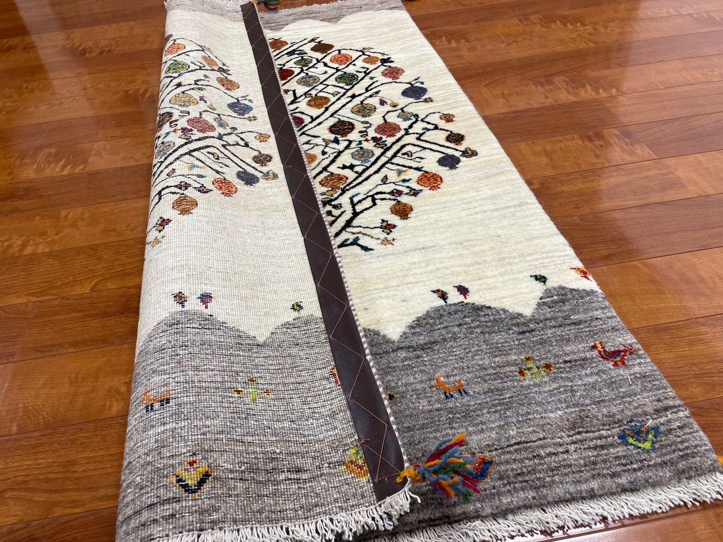 【オンライン限定】カシュクリギャッベ 120cm x 85cm RJ11415