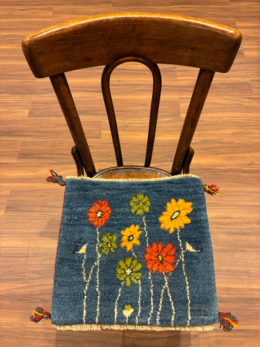 【千葉店】ギャッベ 44cm x 40cm Z3345