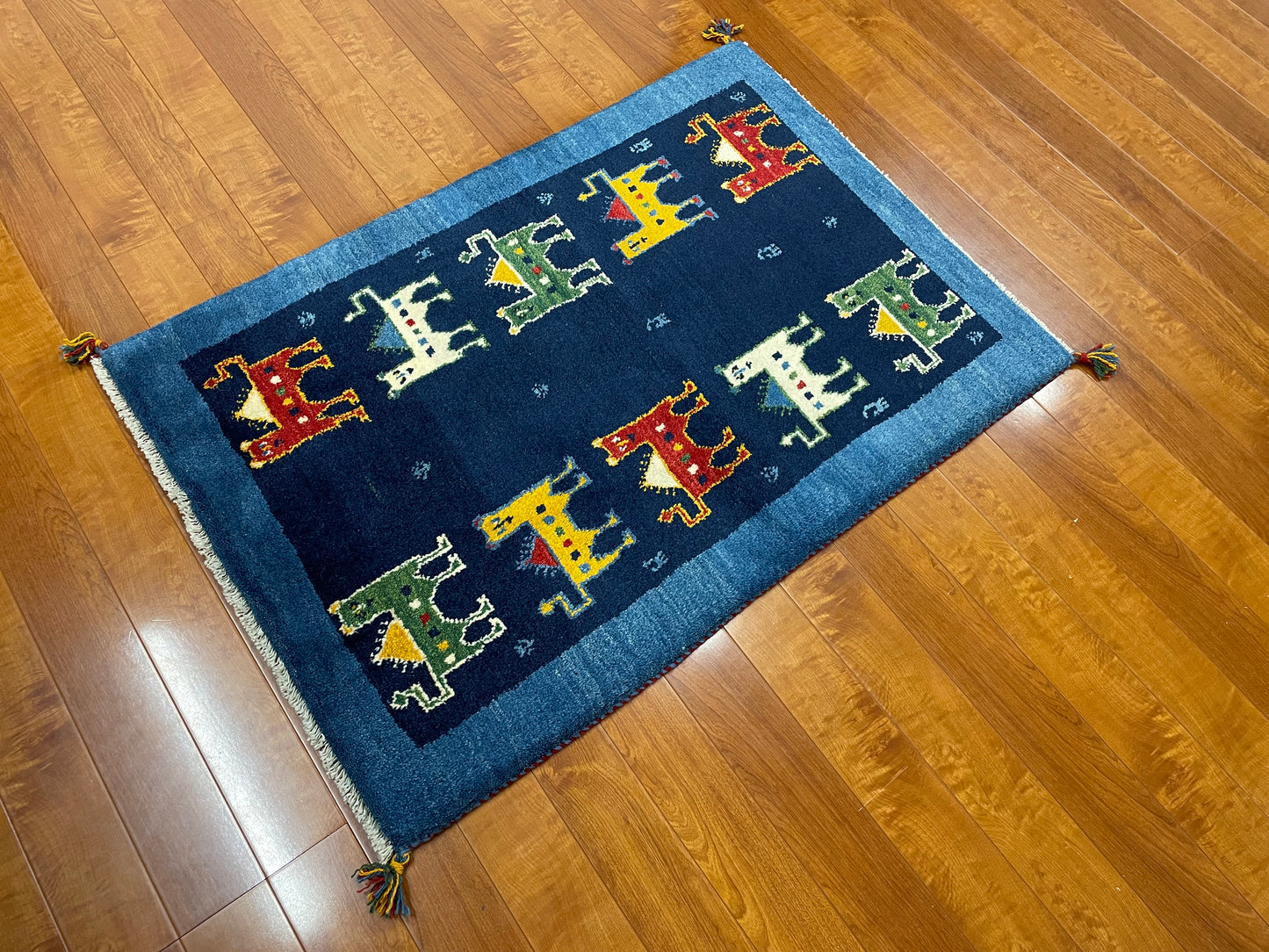 【オンライン限定】ギャッベ 122cm x 85cm RJ12774
