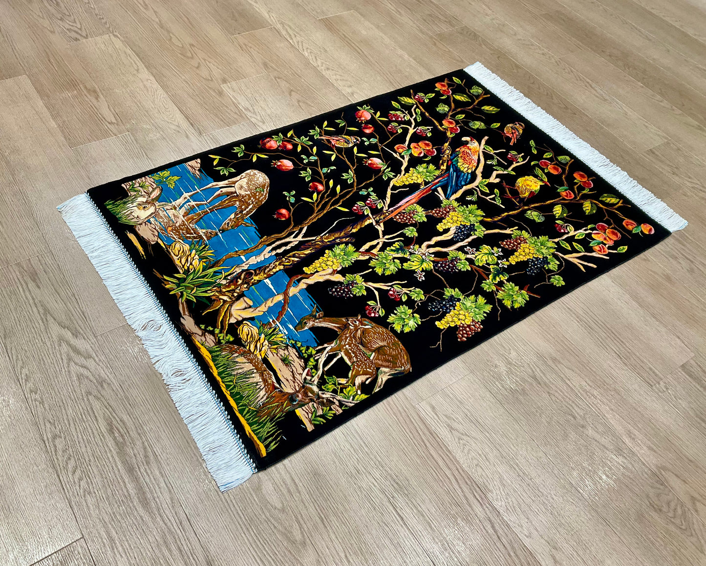 ペルシャンシルク 120cm x 80cm PS10493
