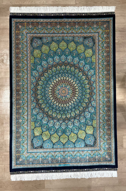 ペルシャンシルク 200cm x 135cm PS11908