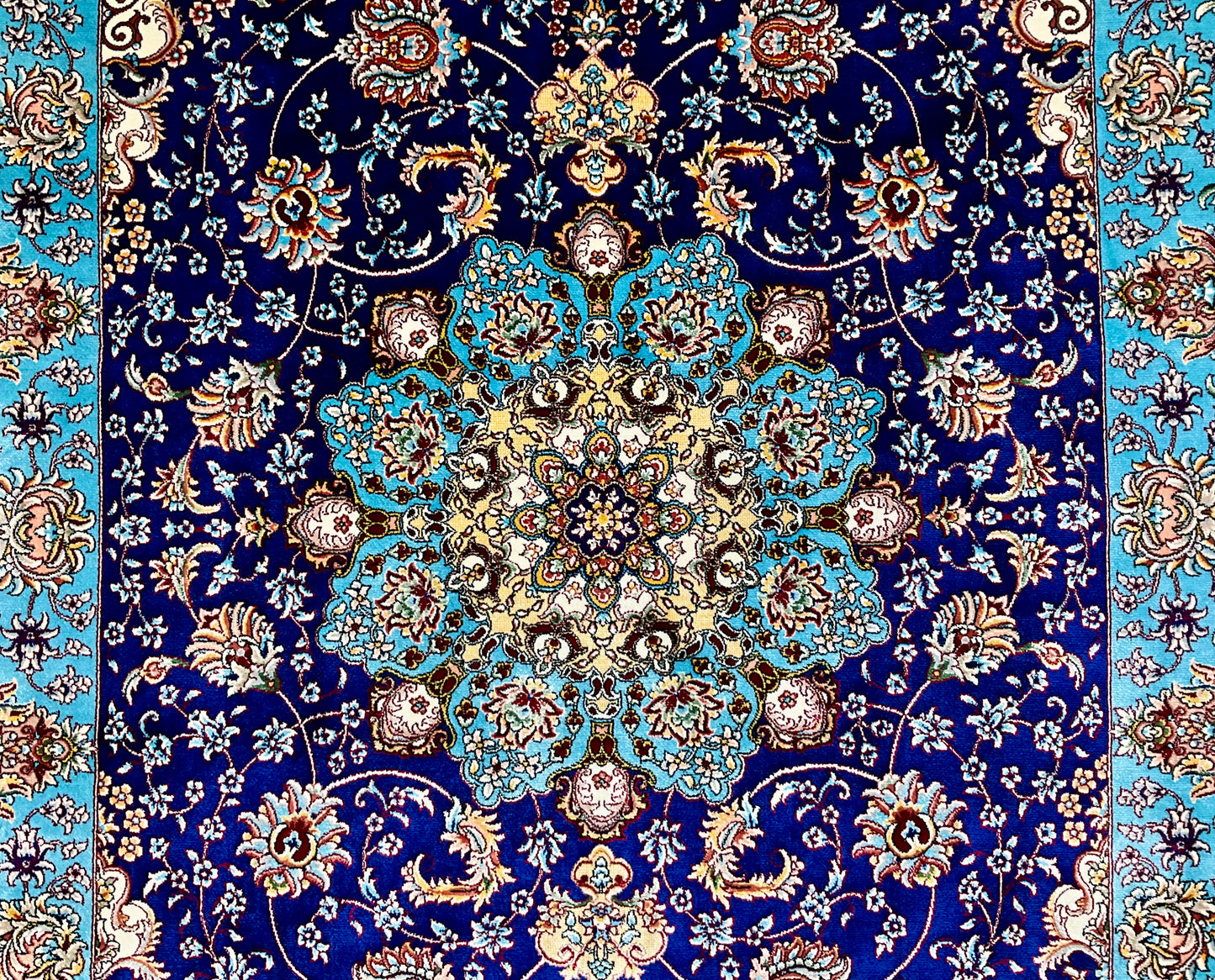 ペルシャンシルク 120cm x 80cm PS10457