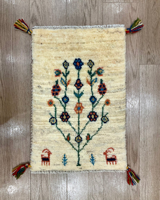 ギャッベ 59cm x 40cm NN16699