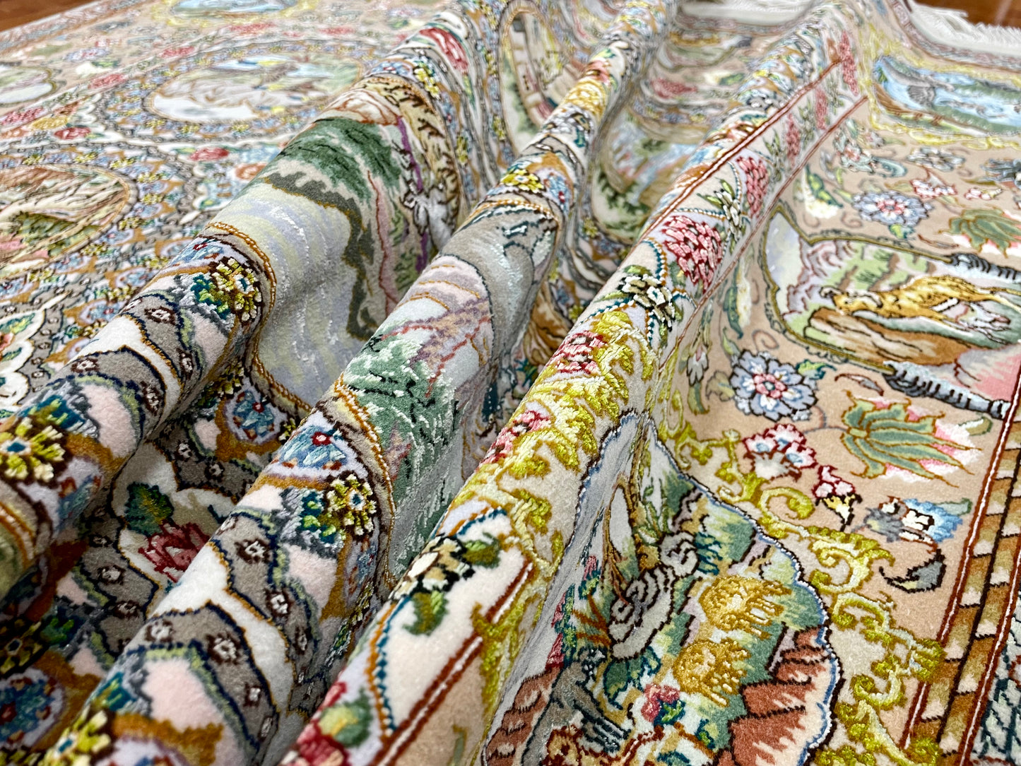 【オンライン限定】タブリーズ(70ラージ) サーレヒ工房 210cm x 150cm JM504