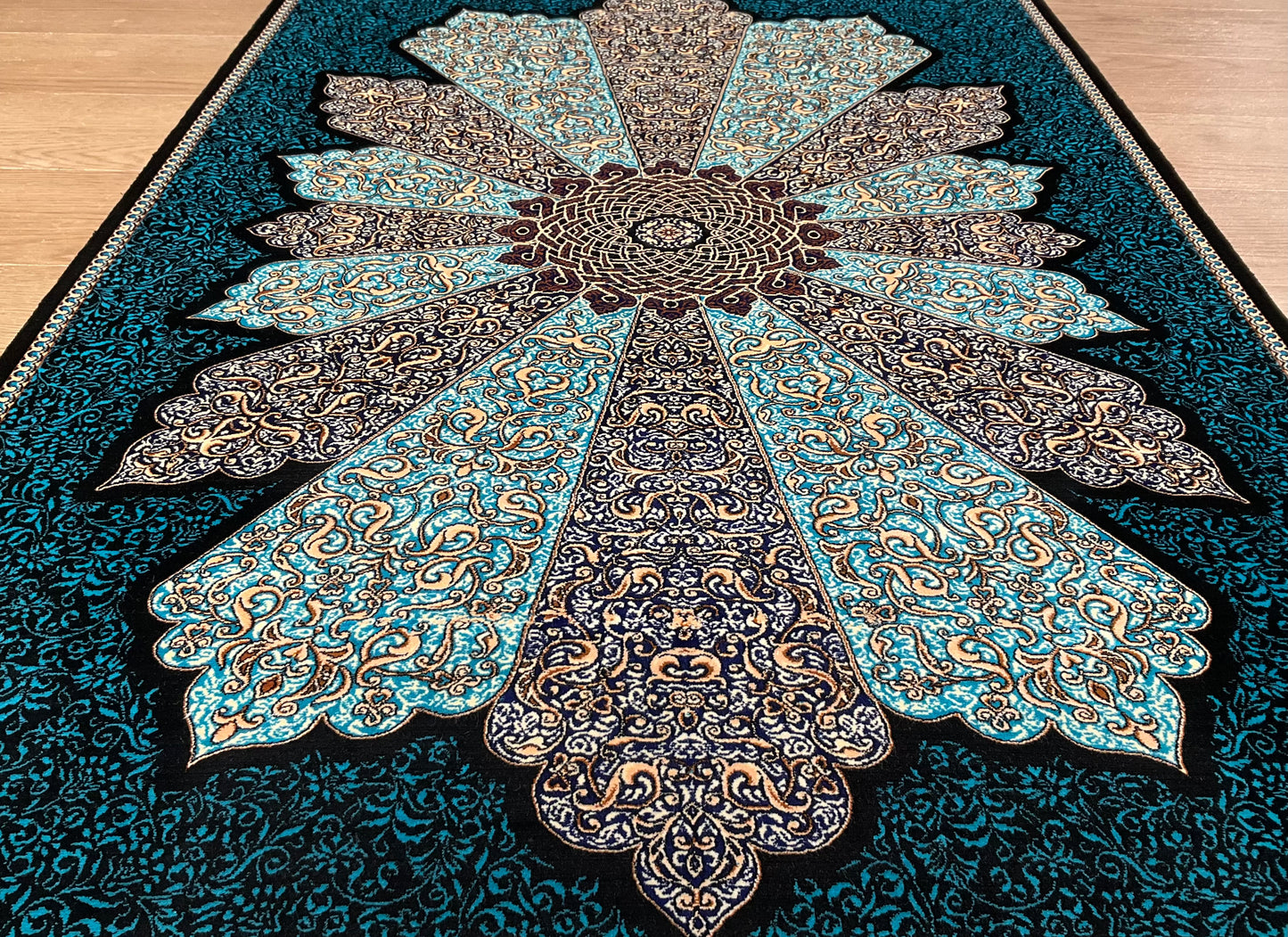 ペルシャンシルク 120cm x 80cm PS10447