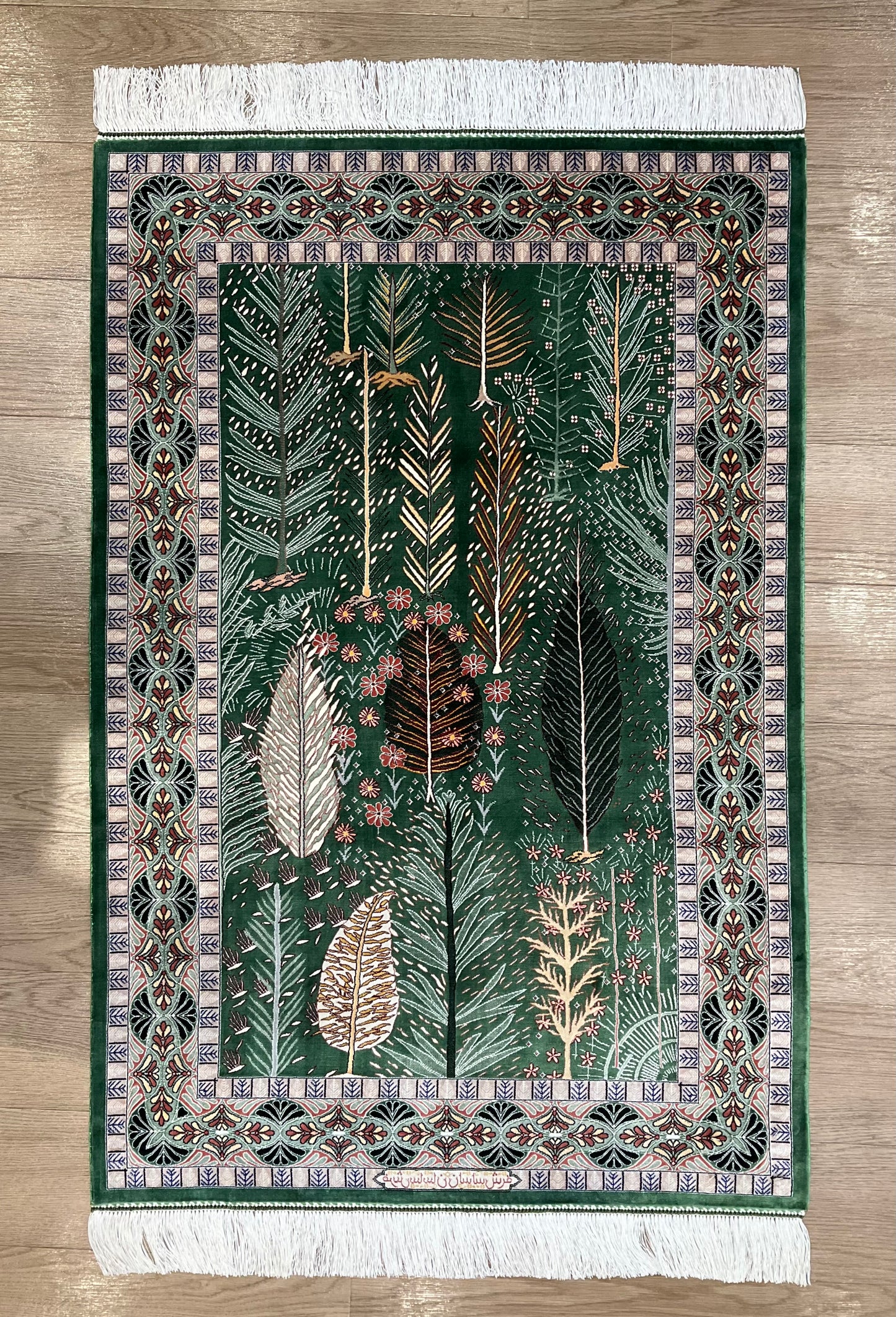ペルシャンシルク 120cm x 80cm PS10962