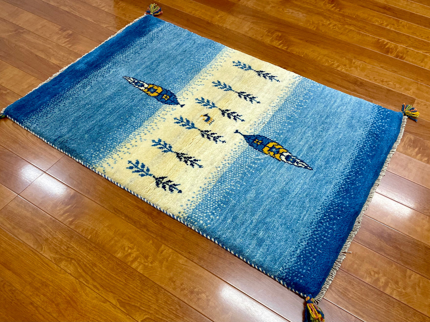 【オンライン限定】ギャッベ 120cm x 83cm RJ7122