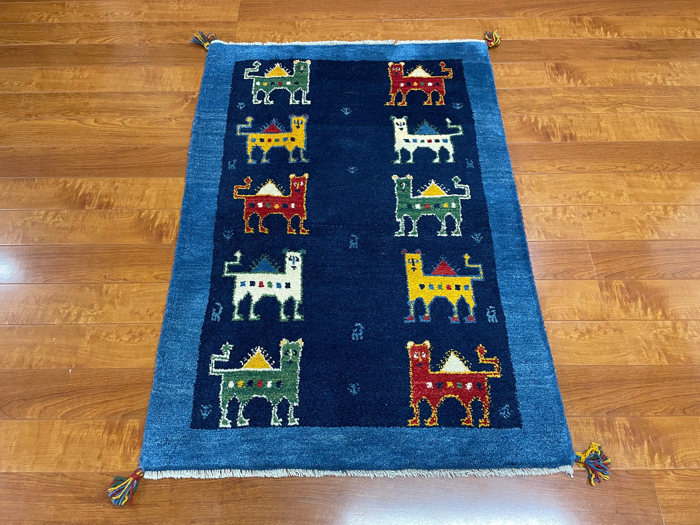 【オンライン限定】ギャッベ 122cm x 85cm RJ12774
