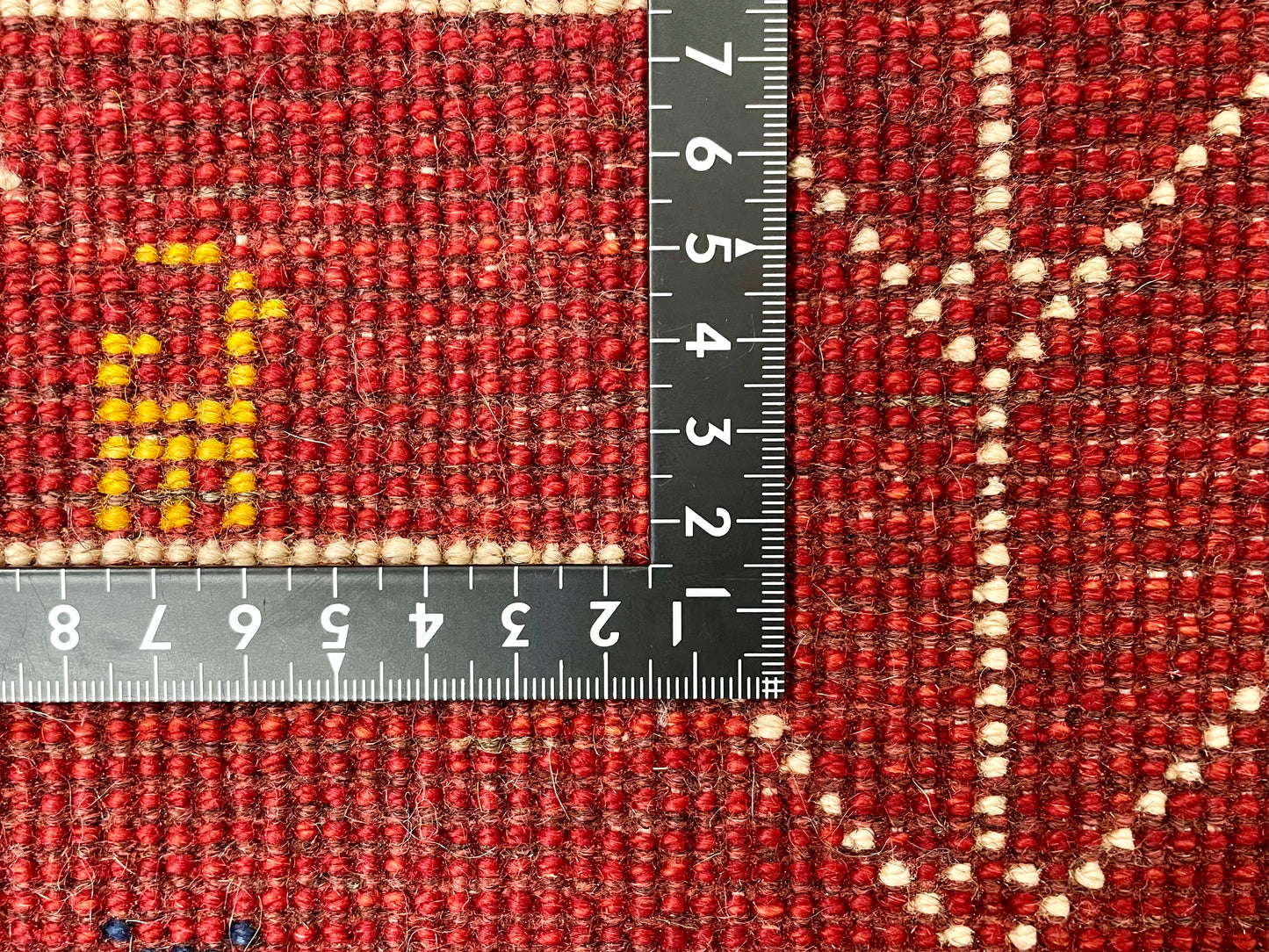 【オンライン限定】ギャッベ 90cm x 62cm RJ12358