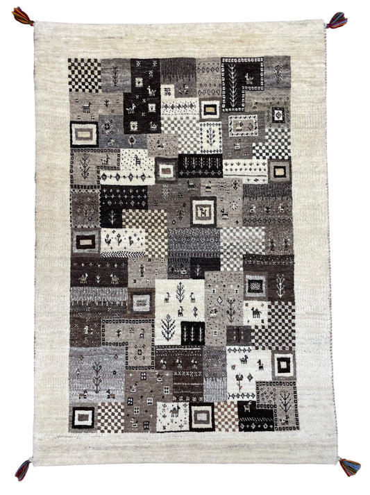 【オンライン限定】カシュクリギャッベ 130cm x 90cm RD8760