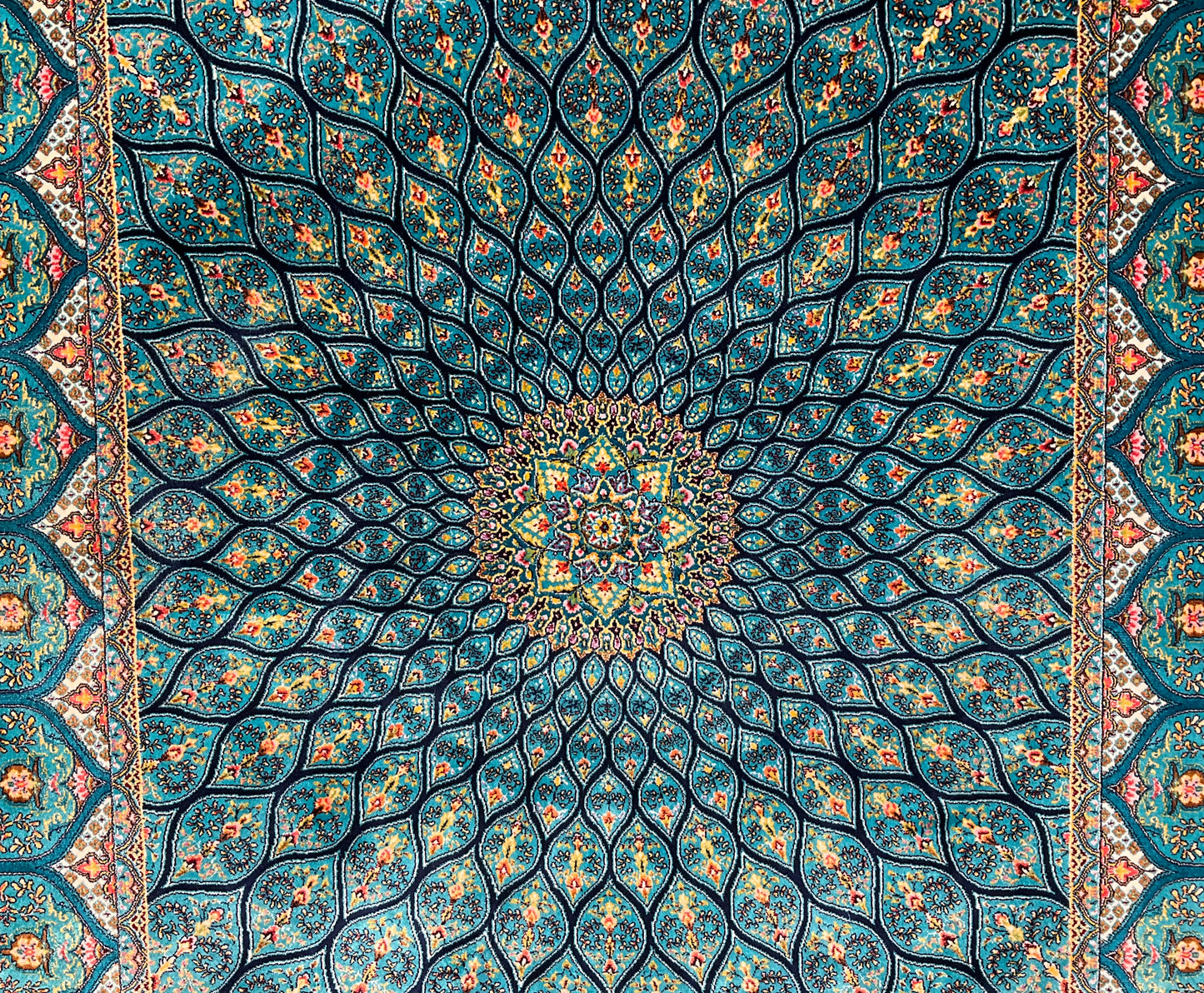 ペルシャンシルク 120cm x 80cm PS10999