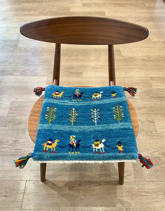 ギャッベ 41cm x 40cm T8851