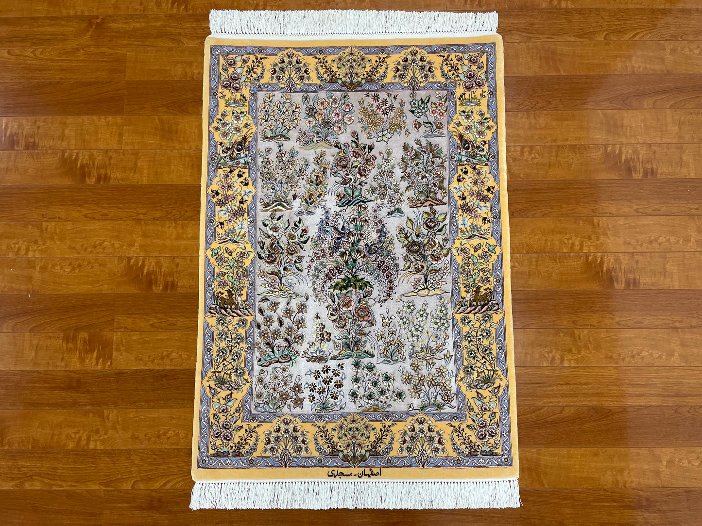【オンライン限定】イスファハン マスジェディ工房 122cm x 86cm PS8104