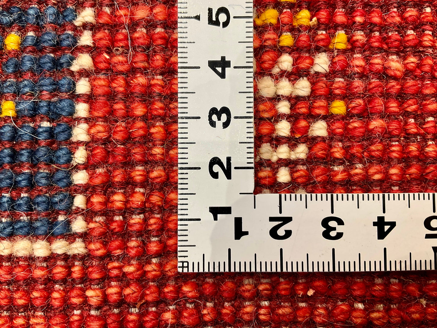 ギャッベ 41cm x 39cm AJ22173