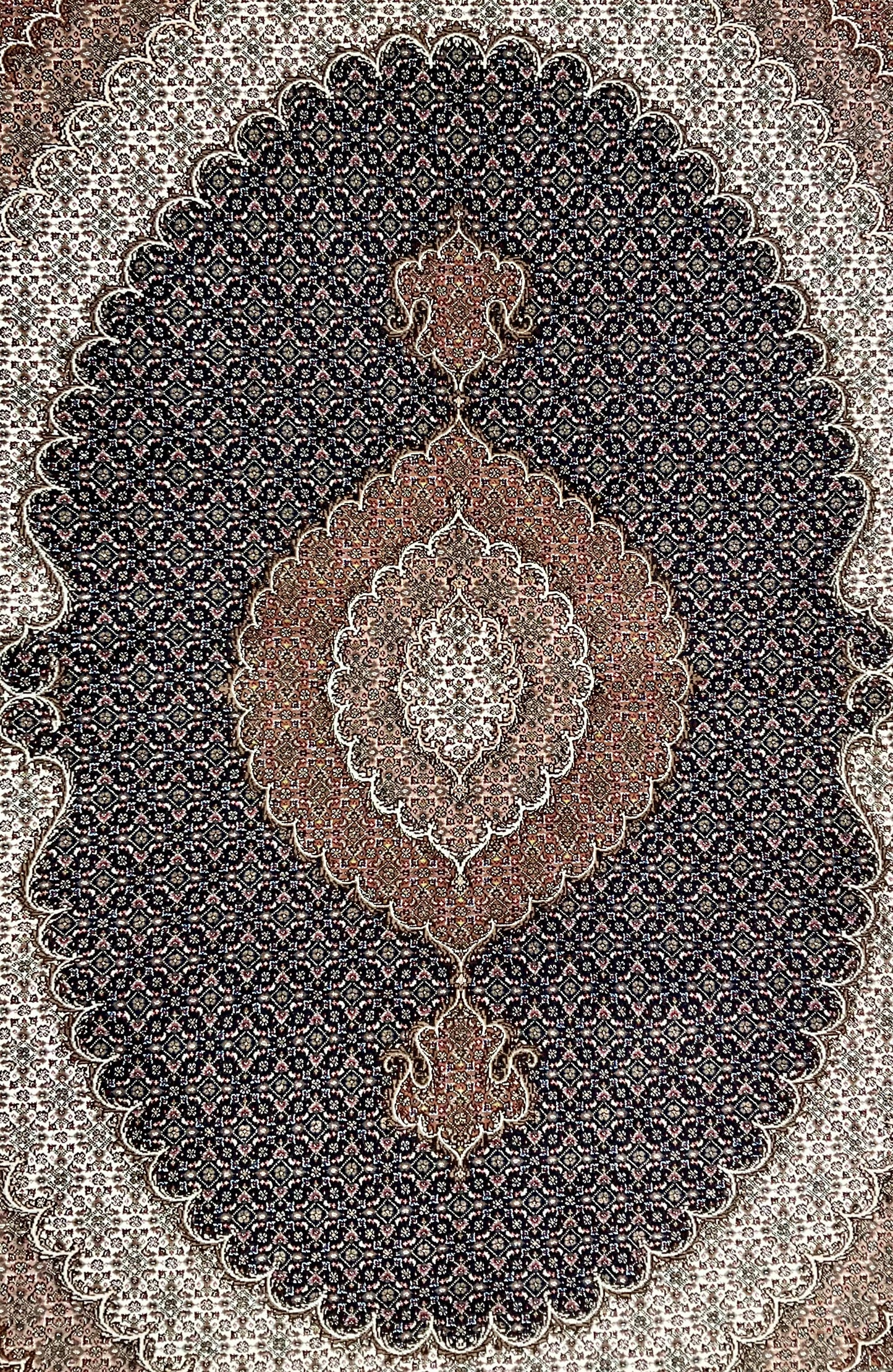 タブリーズ アブドラーヒ工房 200cm x 155cm PS2569