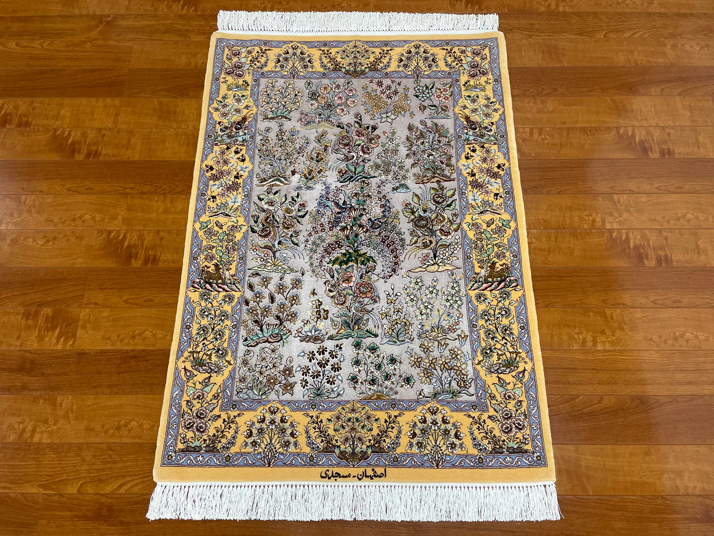 【オンライン限定】イスファハン マスジェディ工房 122cm x 86cm PS8104
