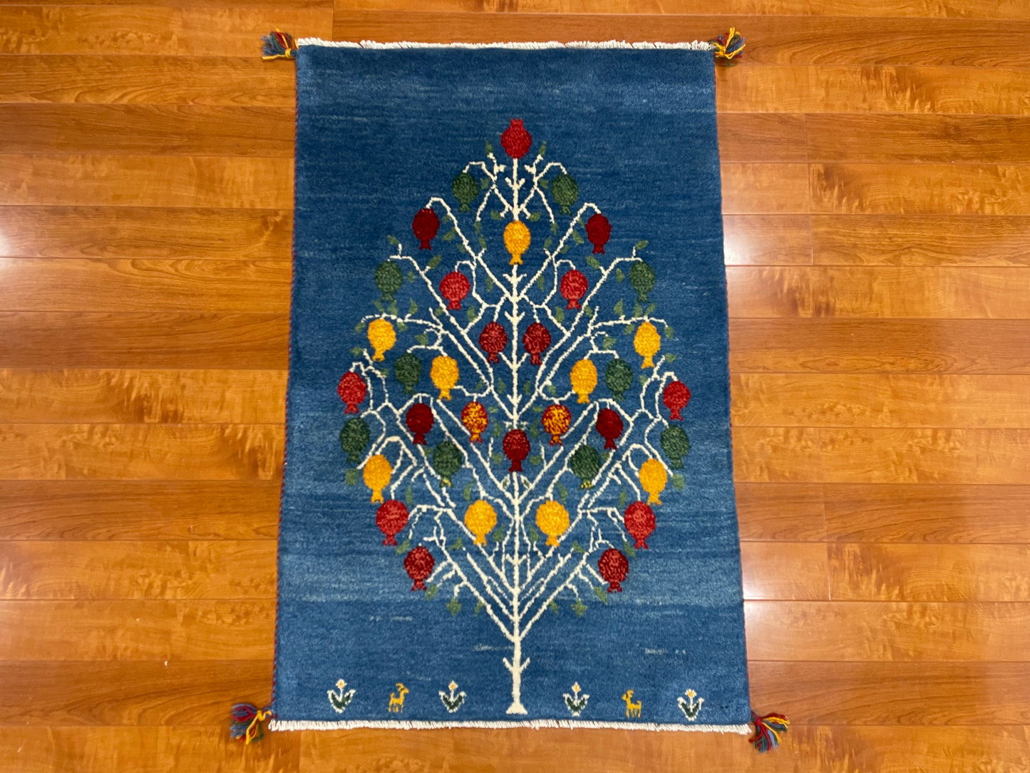 【オンライン限定】ギャッベ 125cm x 83cm RJ12811
