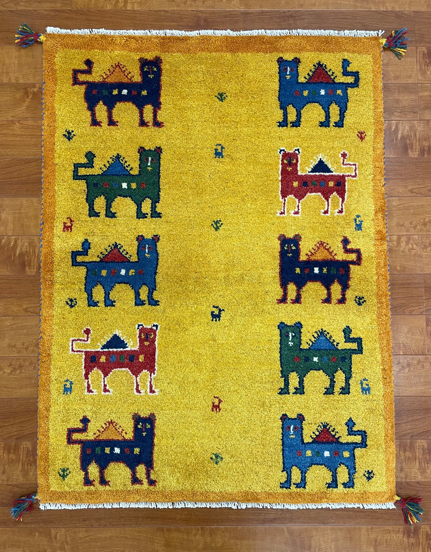 【オンライン限定】ギャッベ 120cm x 88cm RJ14796