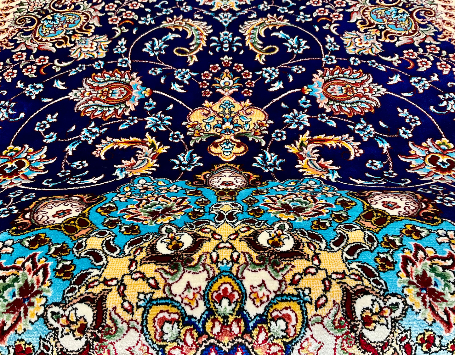 ペルシャンシルク 120cm x 80cm PS10457